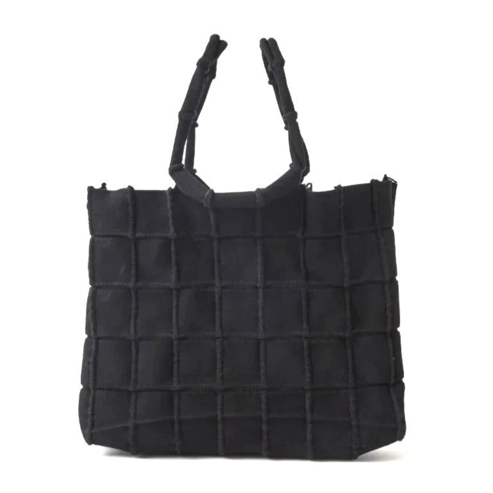 Mate Mono Tile Bag Black Eco Conscious Handbag Made in Japan